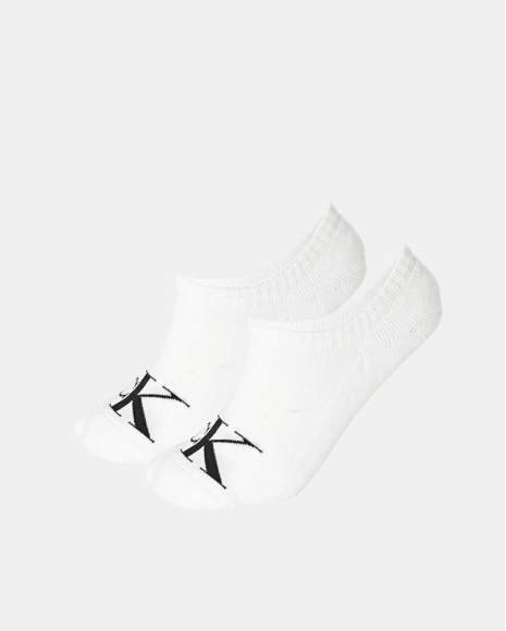Meias Curtas Calvin Klein Homem Branco 701228809