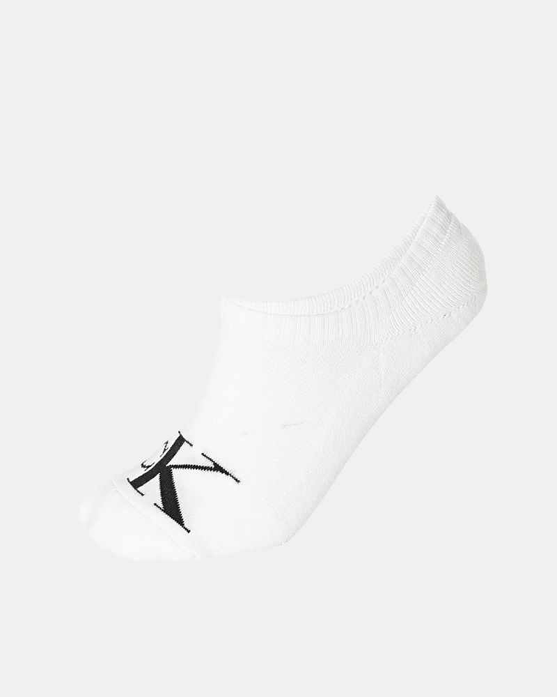 Meias Curtas Calvin Klein Homem Branco 701228809