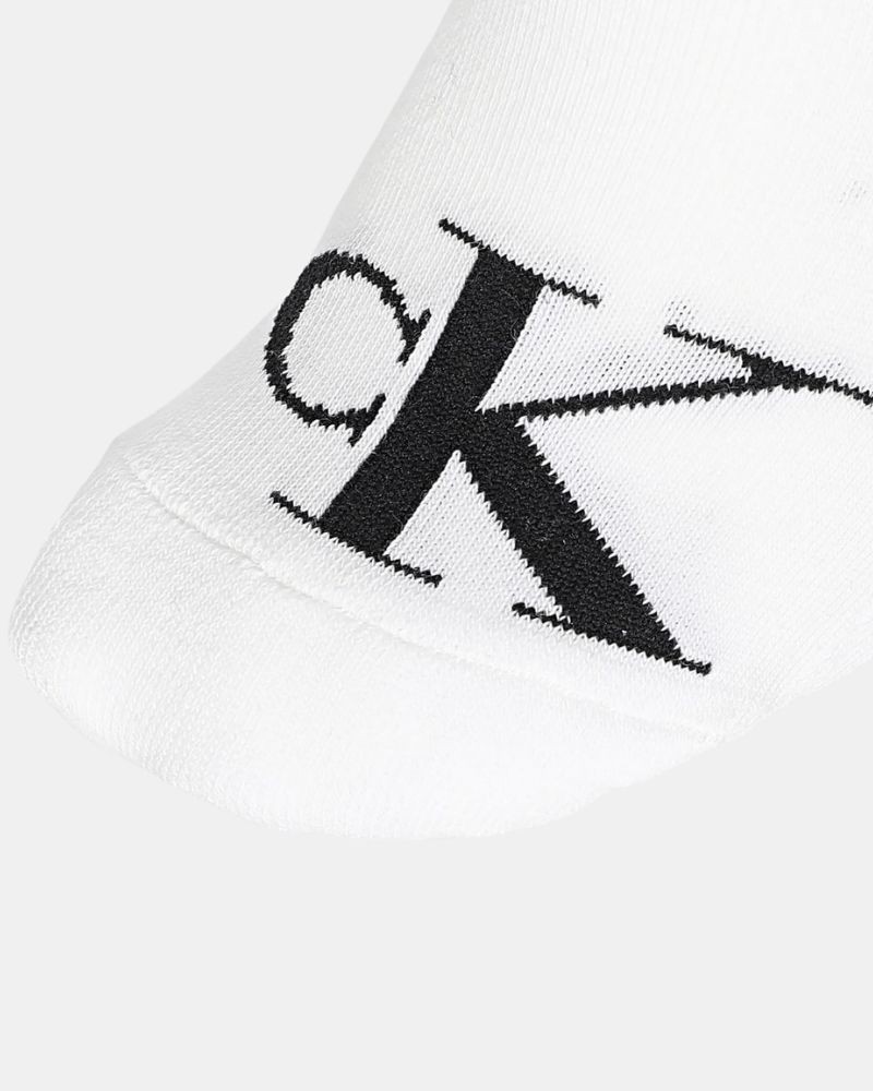 Meias Curtas Calvin Klein Homem Branco 701228809