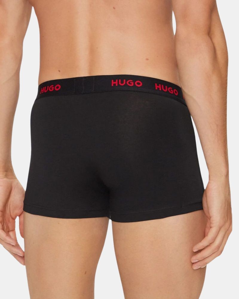Cuecas Boxer Homem HUGO Preto 50517878 TRUNK TRIPLET PACK