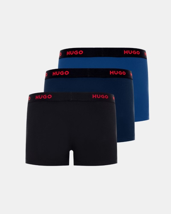  Ropa interior Boxer Hombre HUGO Azul 50469766 TRUNK TRIPLET PACK