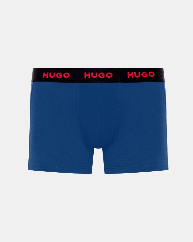 Cuecas Boxer Hombre HUGO Azul 50469766 TRUNK TRIPLET PACK