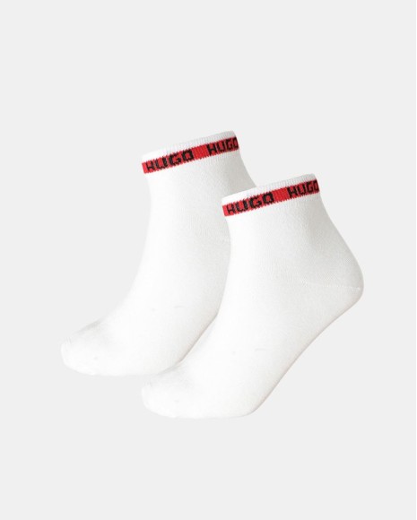  Calcetines Altos Hombre HUGO Blanco 50516390 2P SH TAPE CC