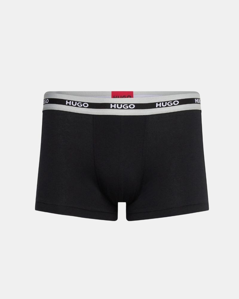  Ropa interior Boxer Hombre HUGO Negro 50492375 TRUNK TRIPLET PLANET