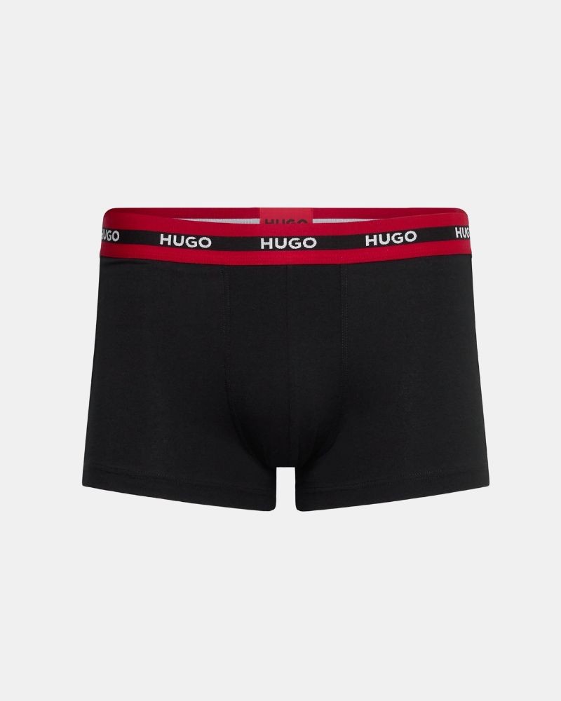 Cuecas Boxer Homem HUGO Preto 50492375 TRUNK TRIPLET PLANET