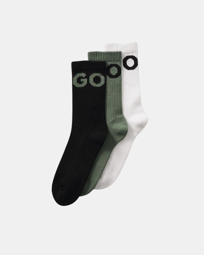 Meias Altas Homem HUGO Multicolor 50531517 3P QS ICONIC