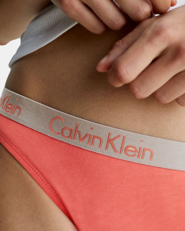 Roupa Interior Mulher CALVIN KLEIN Multicolor 000QD3560EI2L 3P Tanga