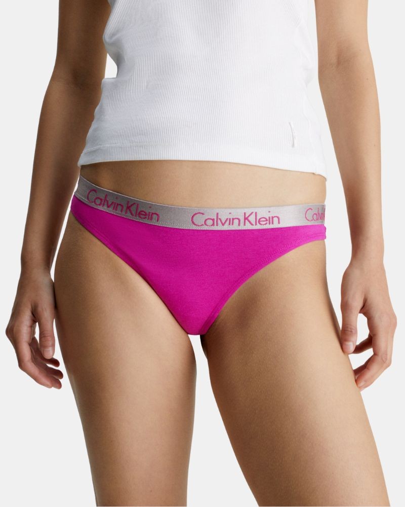  Ropa interior Mujer CALVIN KLEIN Multicolor 000QD3560EI2L 3P THONG