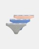  Ropa interior Mujer CALVIN KLEIN Multicolor 000QD5207EW9G  BIKINI 3PK