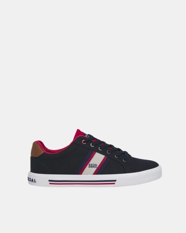 Sapatilhas Baixas Homem JACK AND JONES Azul 12229016 GORGON