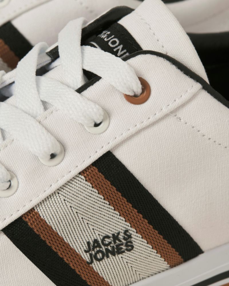 Zapatillas Bajas Hombre JACK AND JONES Blanco 12229016 GORGON