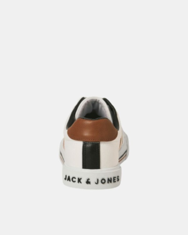 Sapatilhas Baixas Homem JACK AND JONES Branco 12229016 GORGON