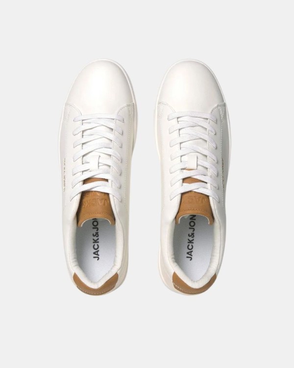 Sapatilhas Baixas Homem JACK AND JONES Branco 12203642 BOSLEY