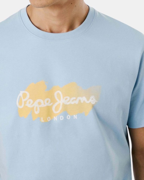  Camisetas Manga corta Hombre PEPE JEANS Azul PM509959 MILTON TEE