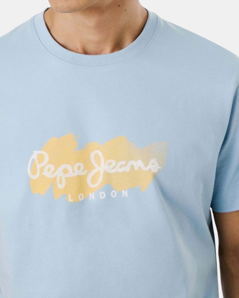  Camisetas Manga corta Hombre PEPE JEANS Azul PM509959 MILTON TEE