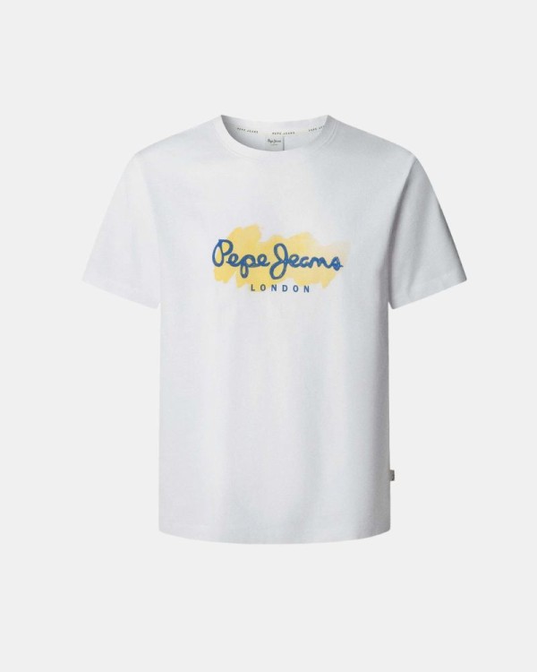  Camisetas Manga corta Hombre PEPE JEANS Blanco PM509959 MILTON TEE