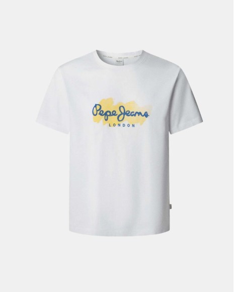  Camisetas Manga corta Hombre PEPE JEANS Blanco PM509959 MILTON TEE