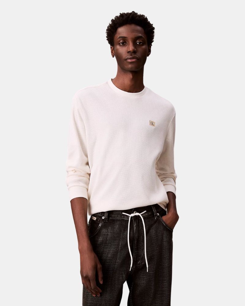 T-shirt de Manga Comprida Hombre CALVIN KLEIN Branco LV040EM217