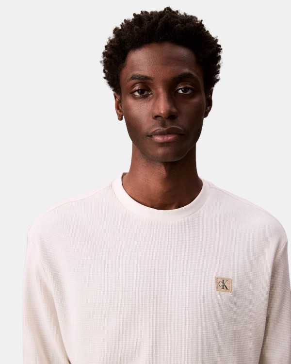 T-shirt de Manga Comprida Hombre CALVIN KLEIN Branco LV040EM217
