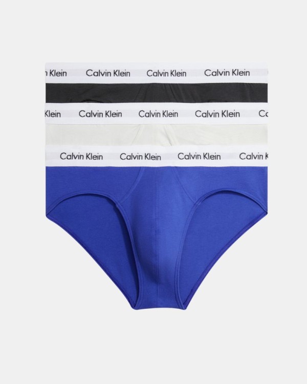 Ropa interior Hombre CALVIN KLEIN Multicolor 0000U2661GH4U HIP BRIEF 3PK