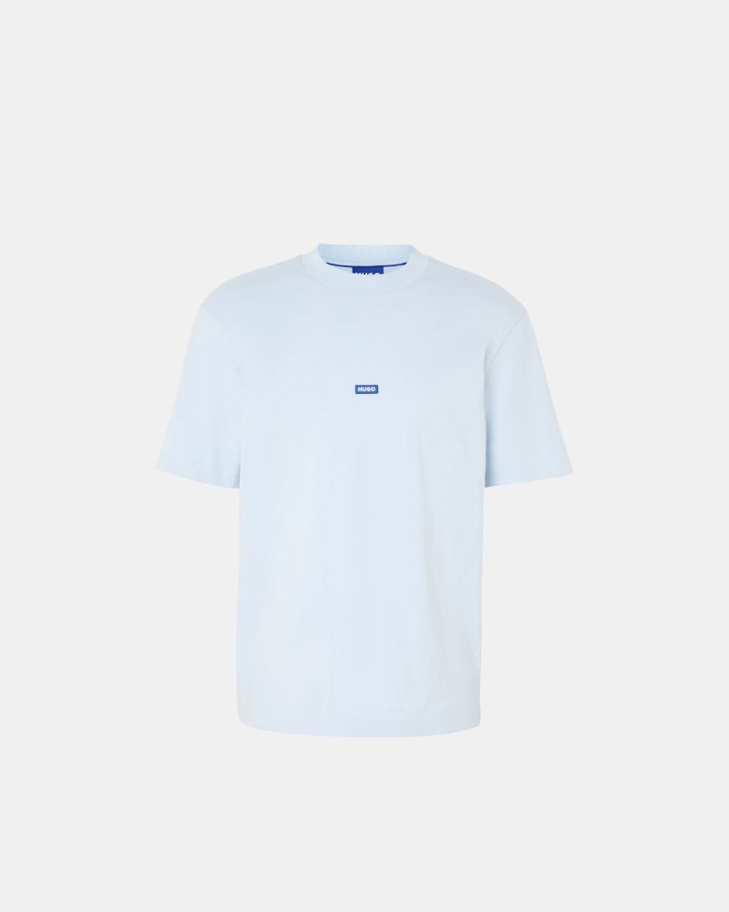 T-shirts Manga curta Homem HUGO Azul 50509991 NIEROS