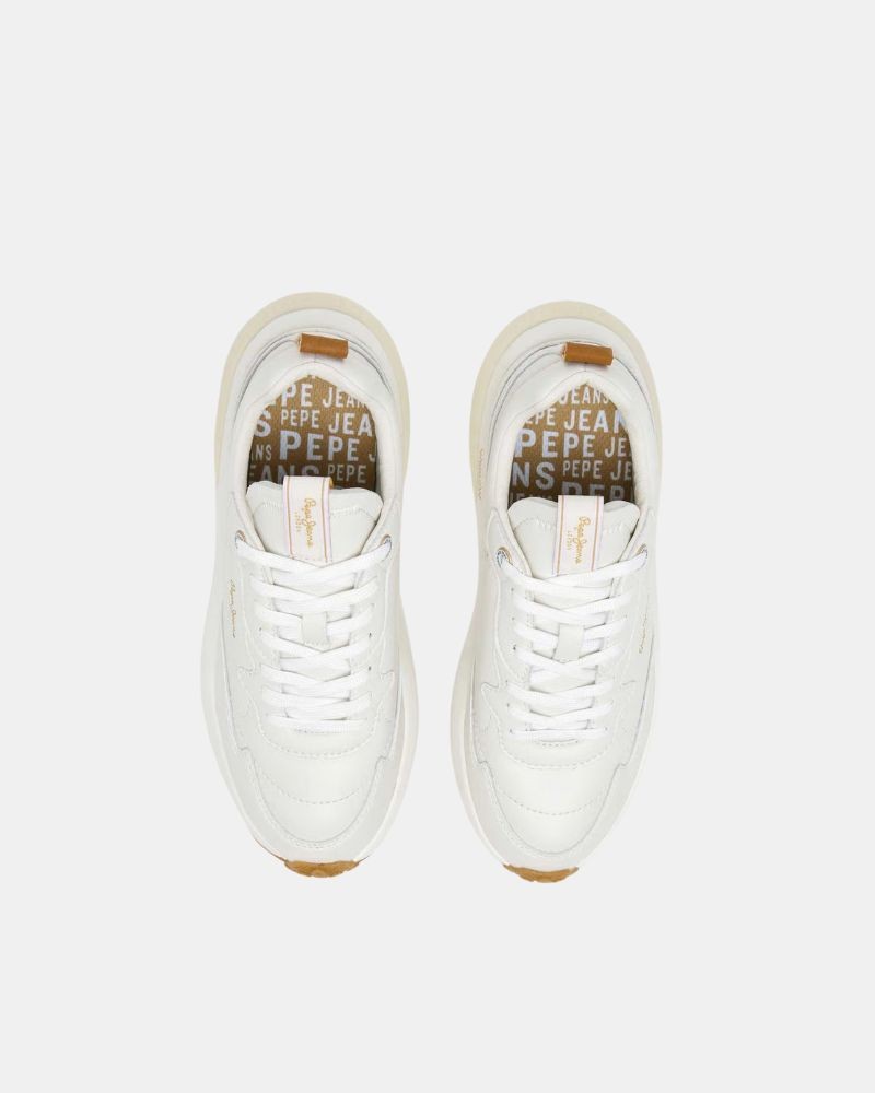 Sapatilhas Baixas Mulher PEPE JEANS Branco PLS60014 WINSLOW ACTION W