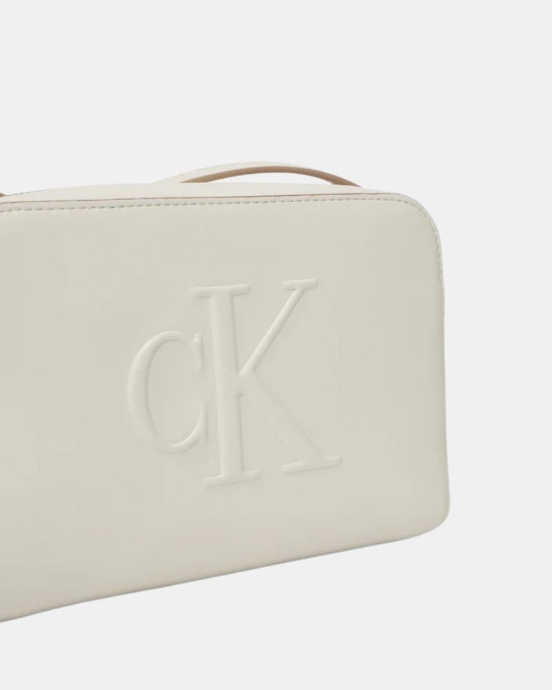 Bolsas Bandoleiras Festa Mulher CALVIN KLEIN Branco LV04K3036G