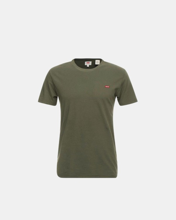 T-shirt Manga curta Homem LEVIS Verde 56605 0021 SS ORIGINAL HM TEE