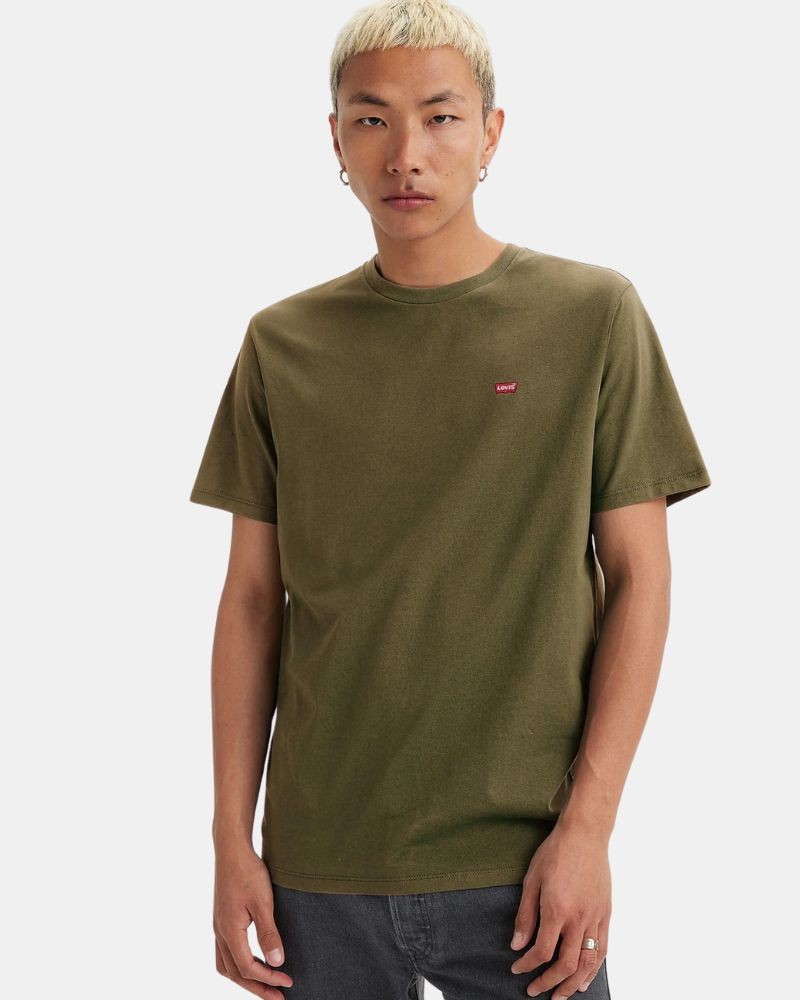 T-shirt Manga curta Homem LEVIS Verde 56605 0021 SS ORIGINAL HM TEE