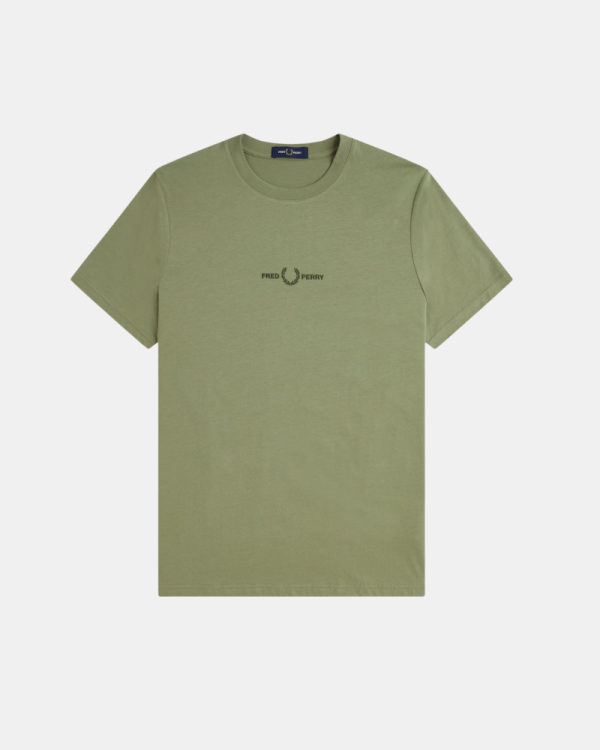 T-shirts Manga curta Homem FRED PERRY Verde M4580