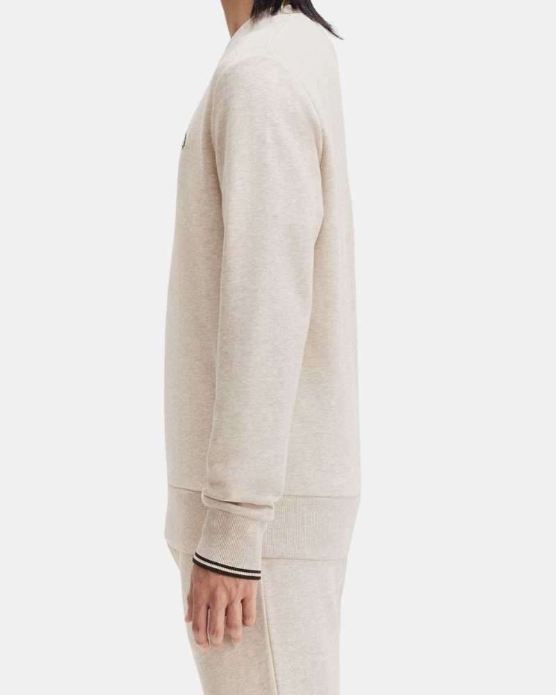 Camisolas Sem Capuz Homem FRED PERRY Nude M7535