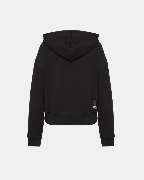 Casacos com Capuz Hoodie Mulher Karl Lagerfeld Negro A2W20053