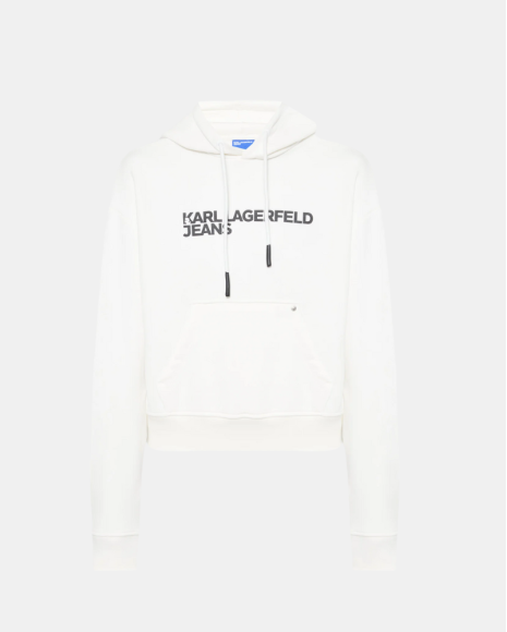 Casacos com Capuz Mulher Karl Lagerfeld Branco A2W20053