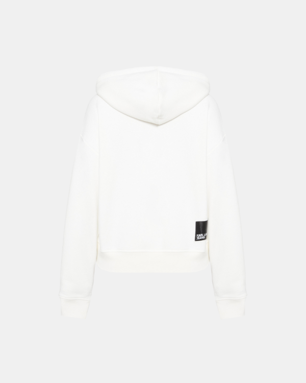 Casacos com Capuz Mulher Karl Lagerfeld Branco A2W20053