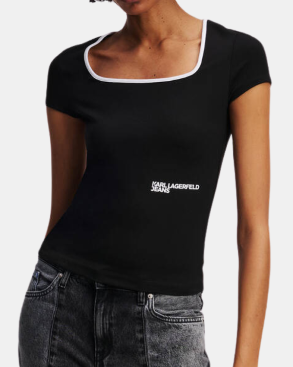 Roupa Interior Manga Curta Mulher Karl Lagerfeld Preto A3W17050