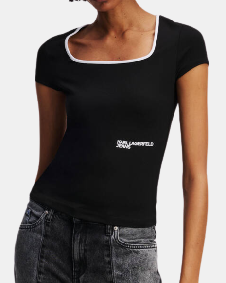  Ropa interior Manga corta Mujer Karl Lagerfeld Negro A3W17050