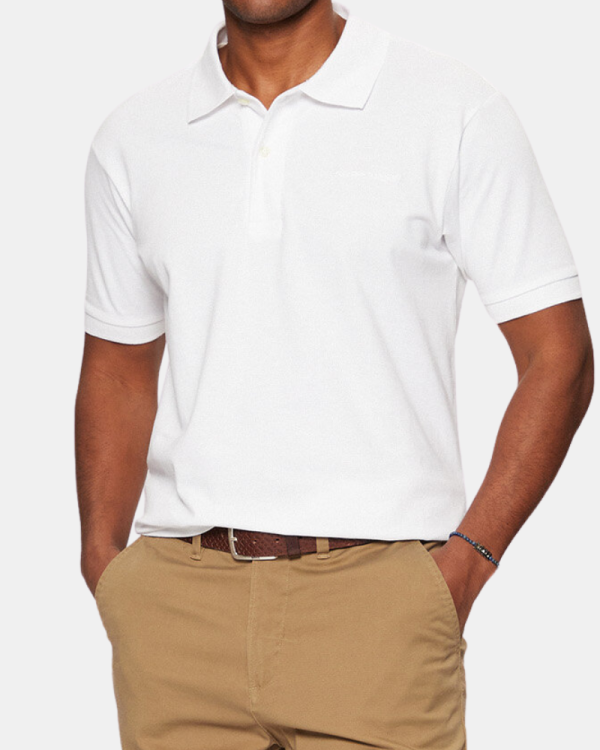 T-shirts Manga curta Homem GUESS Branco M4BP29KCJV1