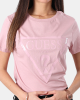 T-shirts Manga curta Mulher GUESS Taupe V2YI07 K8HM0