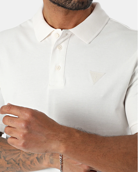 T-shirts Manga curta Homem GUESS Branco Z5YP02 K9WF1
