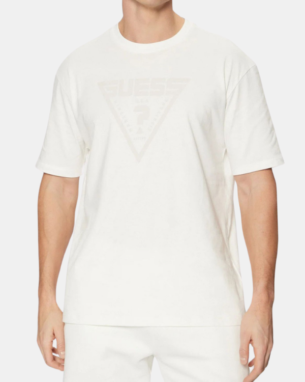 T-shirts Manga curta Homem GUESS Branco Z4BI02 I3Z14