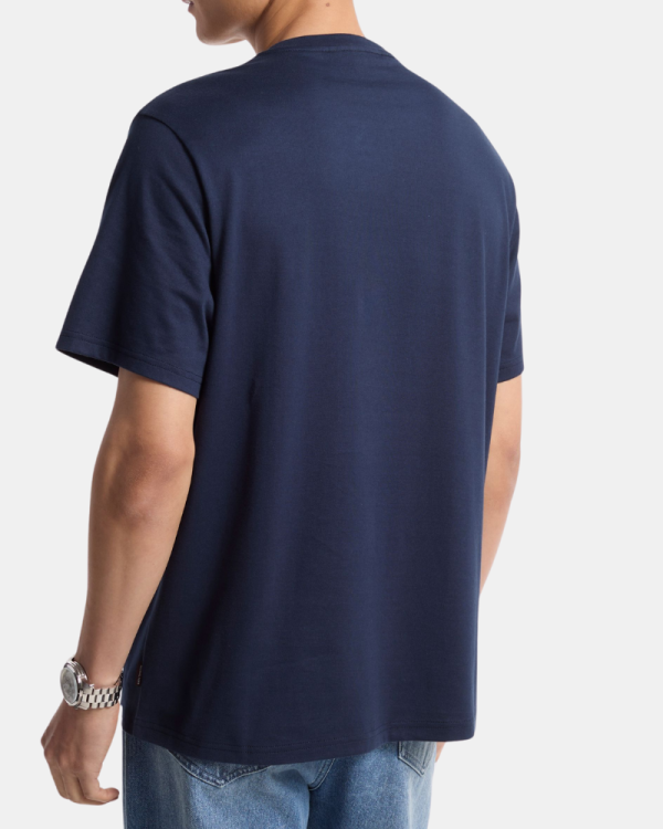  Camisetas Manga corta Hombre MICHAEL KORS Azul CF4529H1V2 EMBOSSED LOGO TEE