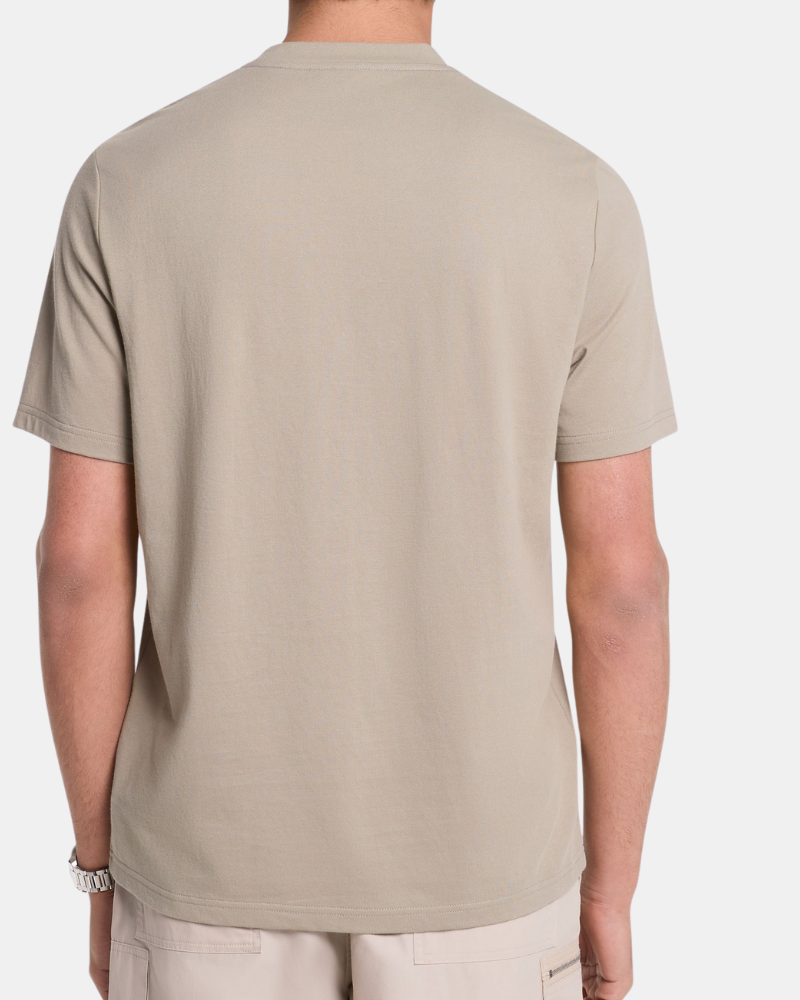 T-shirt Manga curta Homem MICHAEL KORS Bege CR451V9HFK SLEEK PIQUE SS TEE