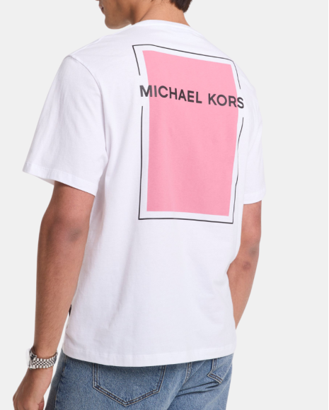  Camisetas Manga corta Hombre MICHAEL KORS Blanco CS552MZFV4 MK MODERN TEE