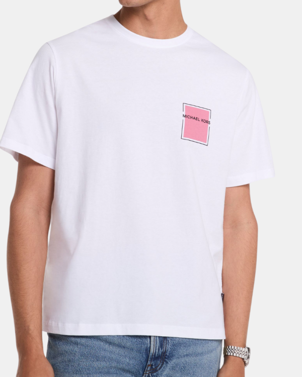  Camisetas Manga corta Hombre MICHAEL KORS Blanco CS552MZFV4 MK MODERN TEE