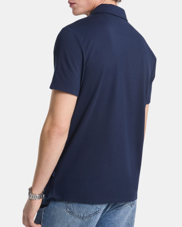  Camisetas Manga corta Hombre MICHAEL KORS Azul CS552HOHFK SLEEK PIQUE SS ZIP