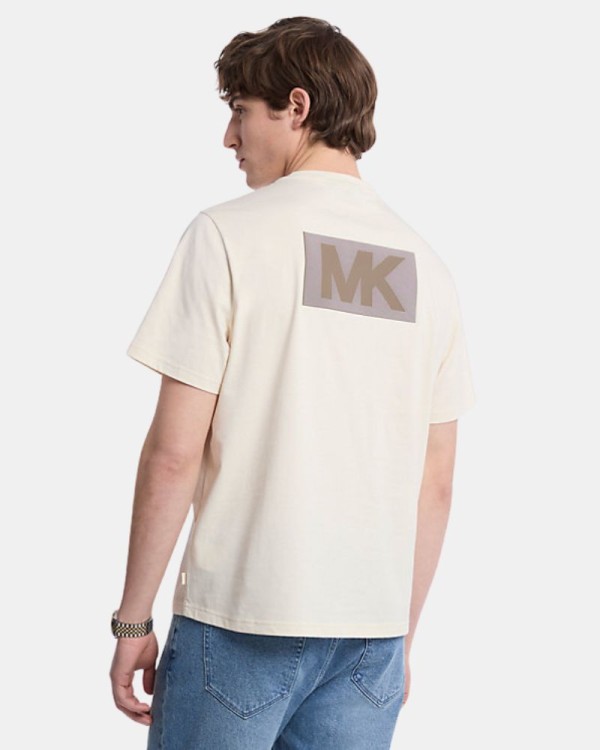 T-shirts Manga curta Homem MICHAEL KORS Nude CT552NHFV4 DOT MK TEE