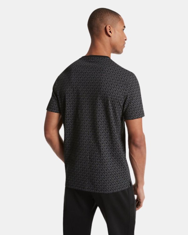 T-shirts Manga curta Homem MICHAEL KORS Preto CS5529A5KS MK SIG TEE