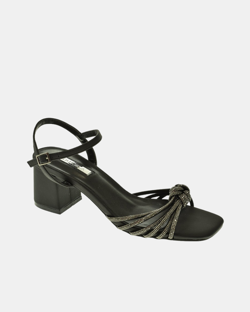  Sandalias Fiesta Mujer  Negro DMS23193