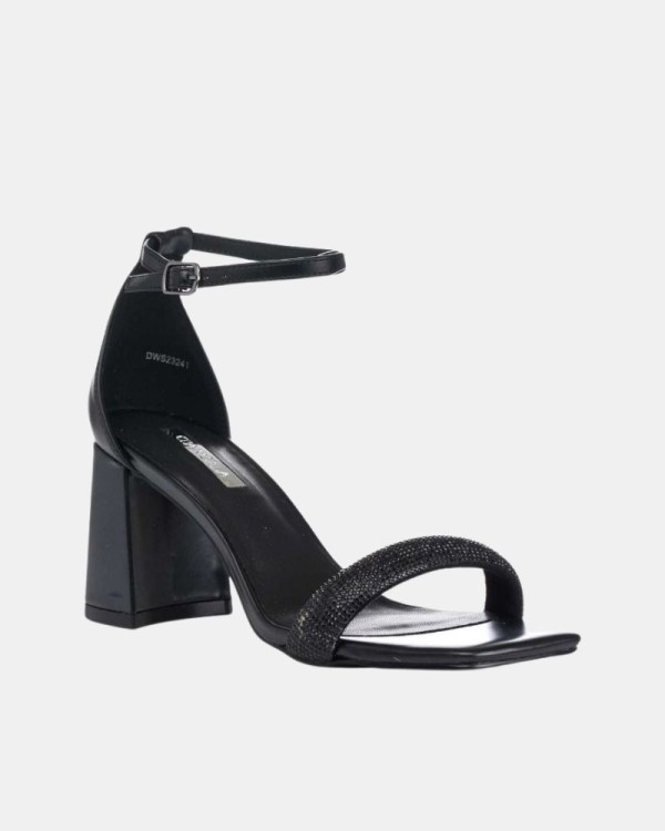  Sandalias Fiesta Mujer  Negro DWS23241