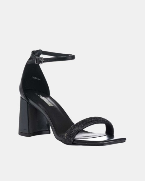  Sandalias Fiesta Mujer  Negro DWS23241